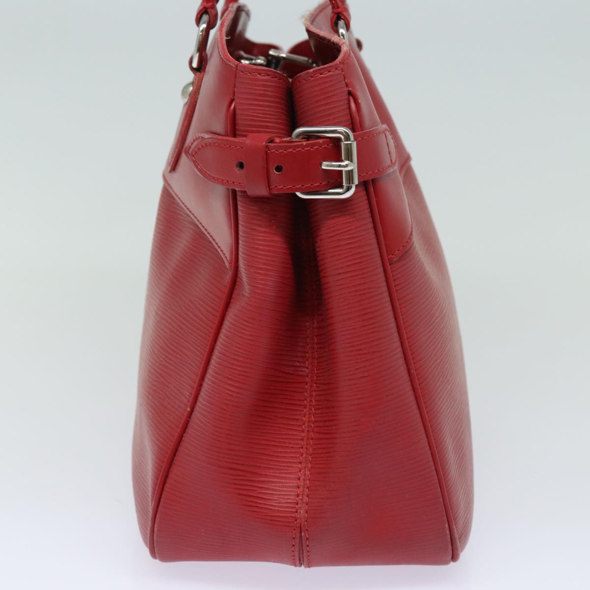 LOUIS VUITTON Epi Passy PM Hand Bag Red M5926E LV Auth 81260