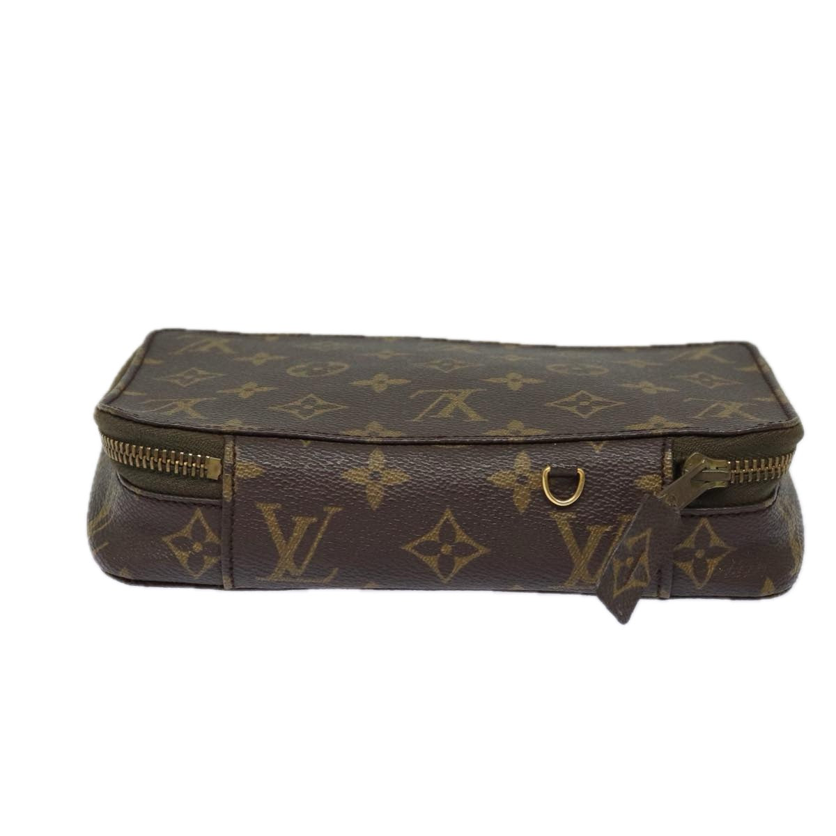 LOUIS VUITTON Monogram Poche Monte Carlo Jewelry Box M47352 LV Auth 81276 - 0