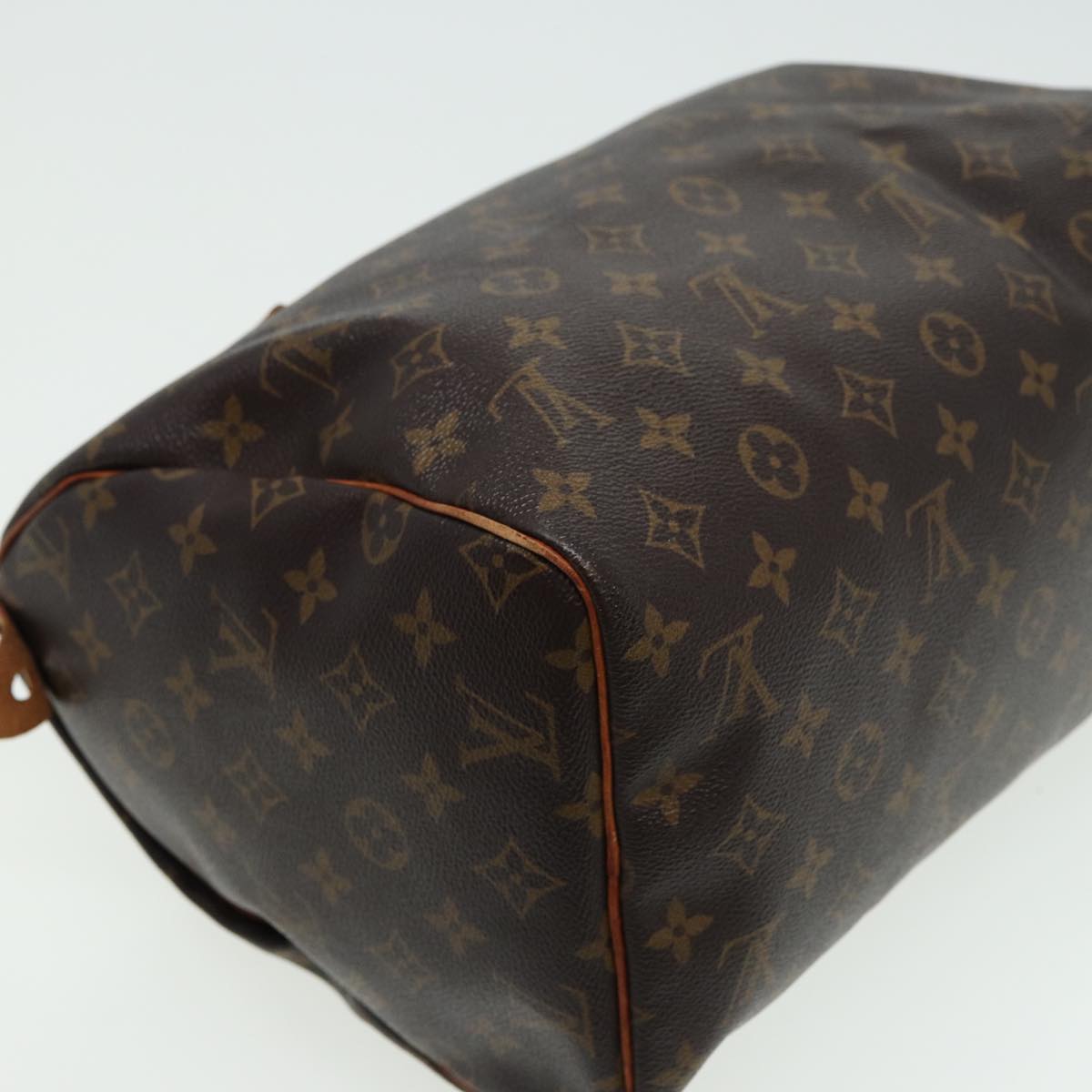 LOUIS VUITTON Monogram Speedy 30 Hand Bag M41526 LV Auth 81281