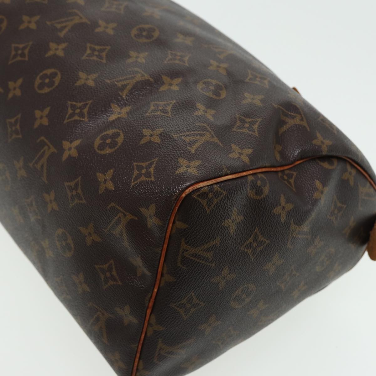 LOUIS VUITTON Monogram Speedy 30 Hand Bag M41526 LV Auth 81281