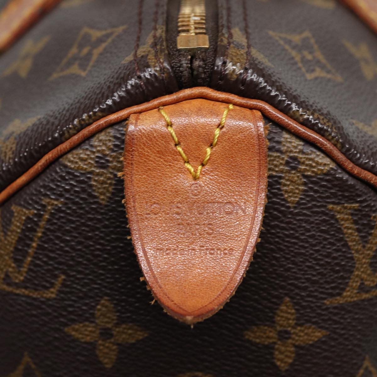 LOUIS VUITTON Monogram Speedy 30 Hand Bag M41526 LV Auth 81281