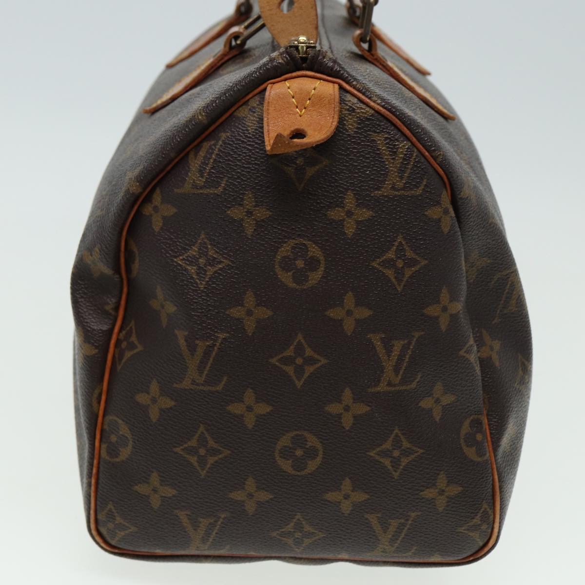 LOUIS VUITTON Monogram Speedy 30 Hand Bag M41526 LV Auth 81281