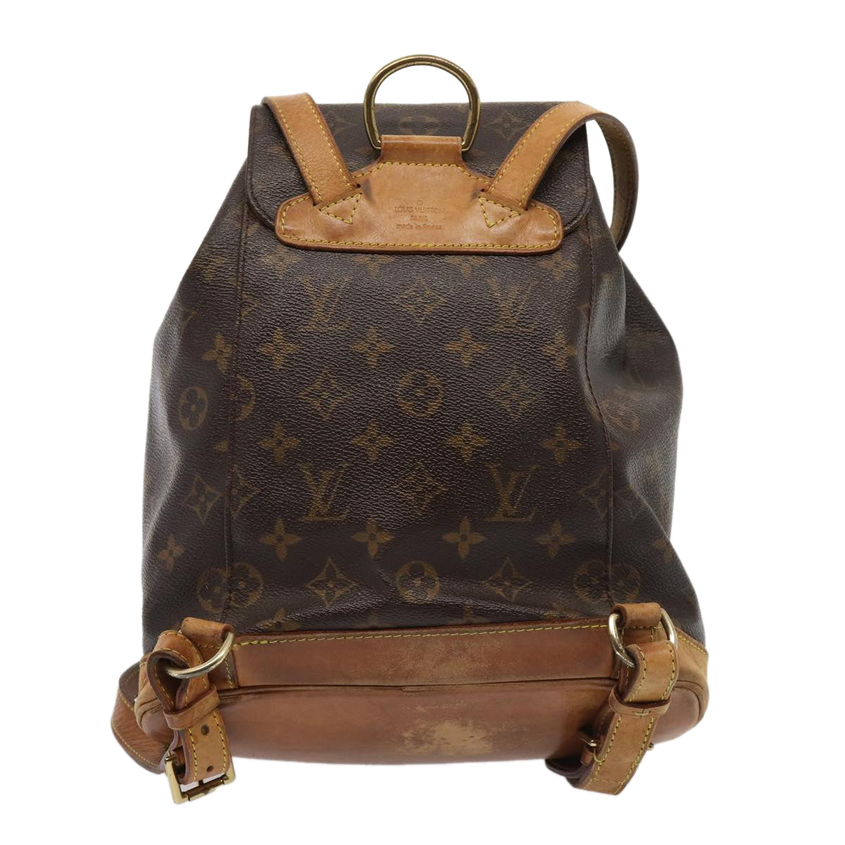 LOUIS VUITTON Monogram Montsouris MM Backpack M51136 LV Auth 81283