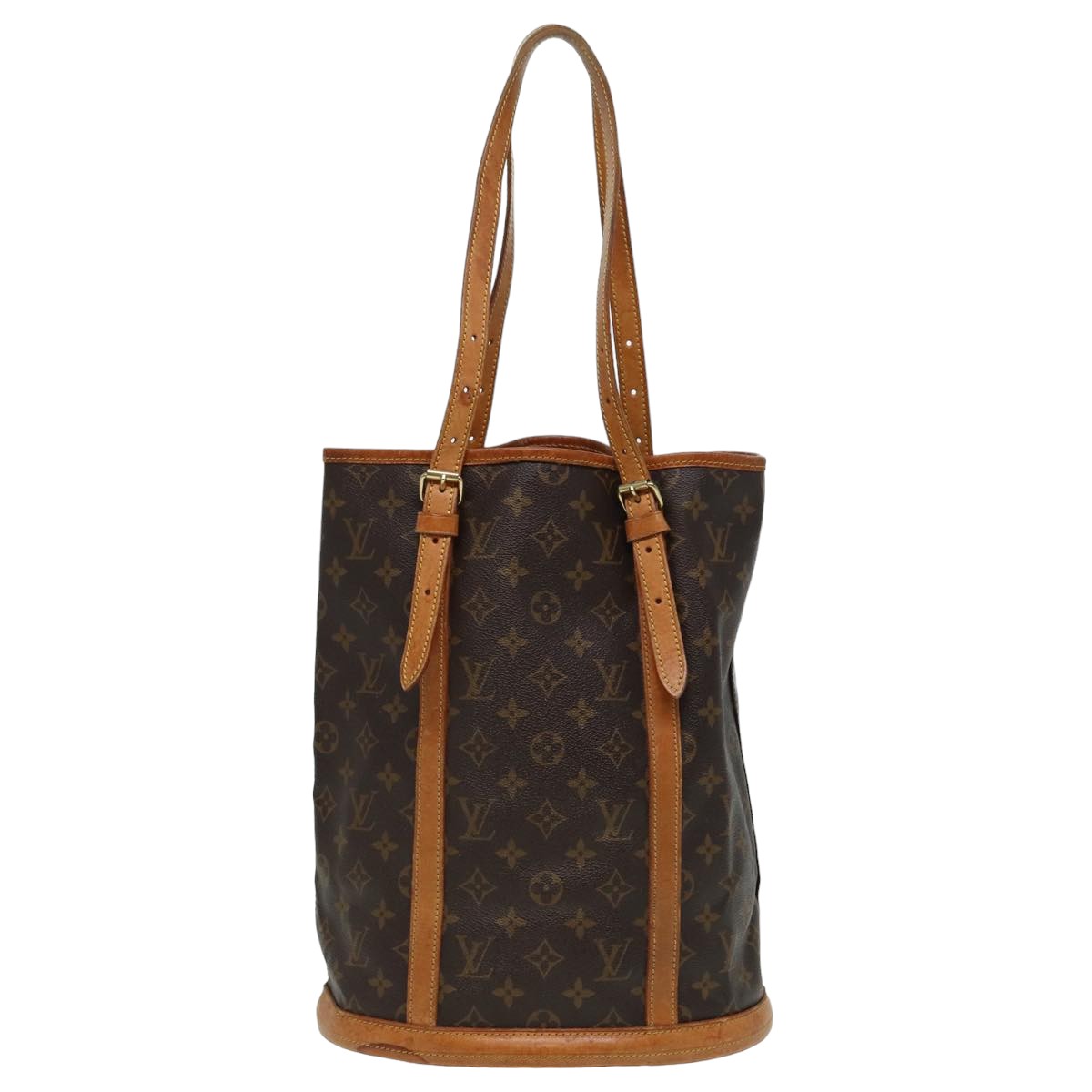 LOUIS VUITTON Monogram Bucket GM Shoulder Bag M42236 LV Auth 81285