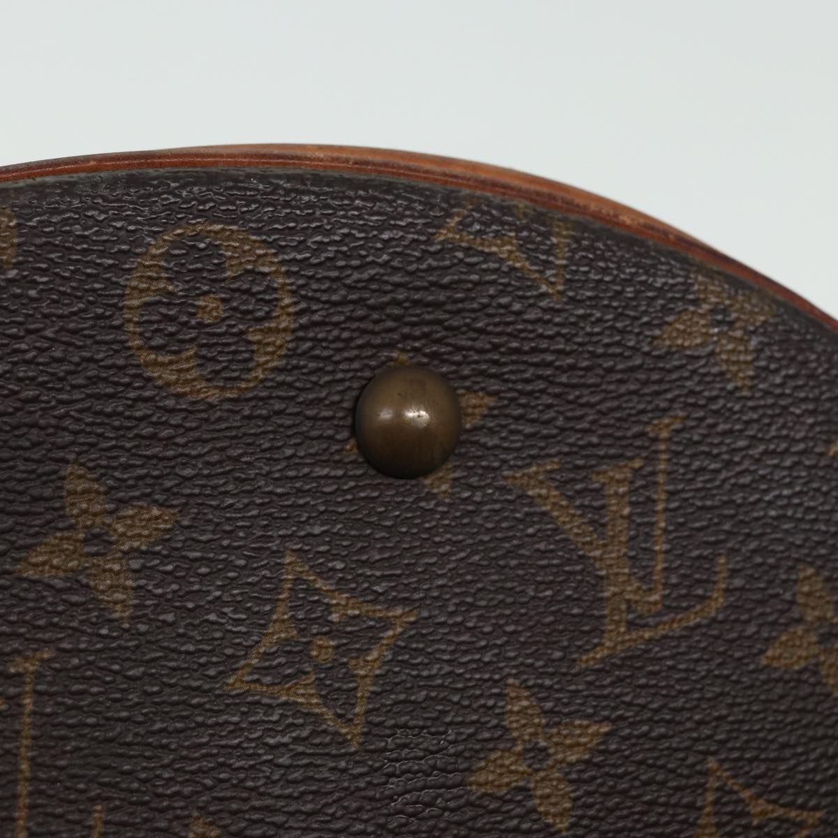 LOUIS VUITTON Monogram Bucket GM Shoulder Bag M42236 LV Auth 81287