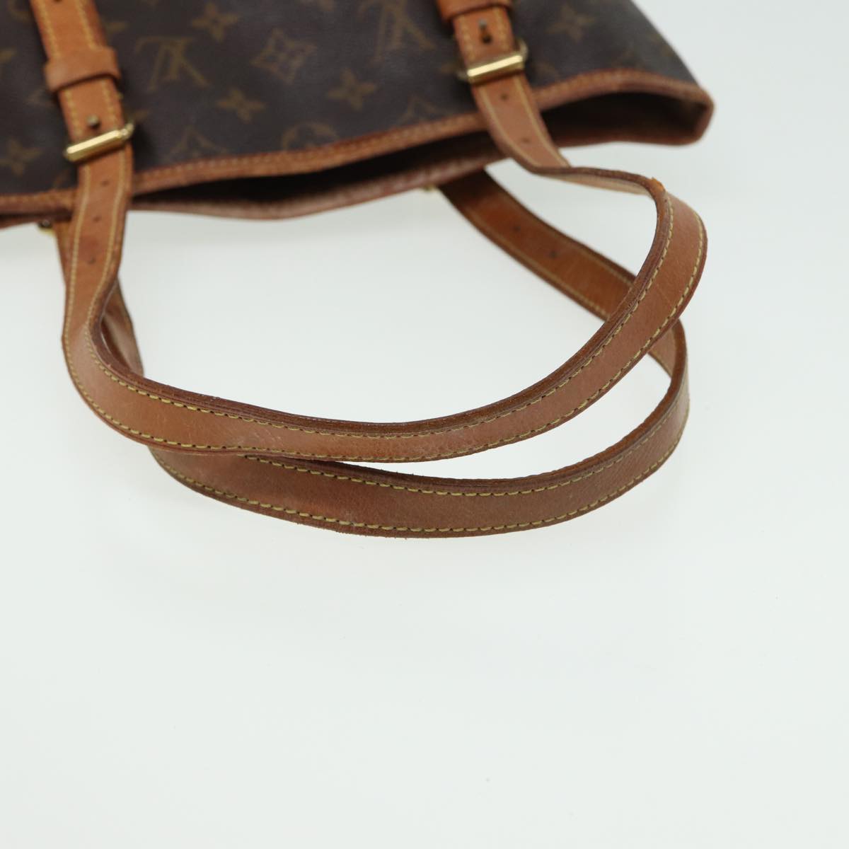 LOUIS VUITTON Monogram Bucket GM Shoulder Bag M42236 LV Auth 81287