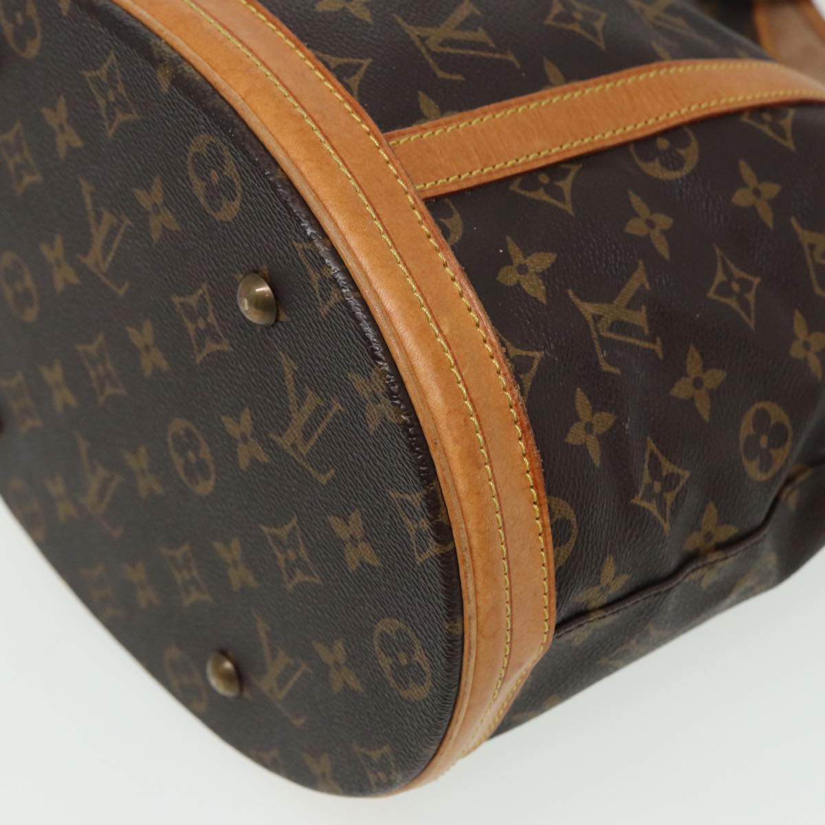 LOUIS VUITTON Monogram Bucket GM Shoulder Bag M42236 LV Auth 81288