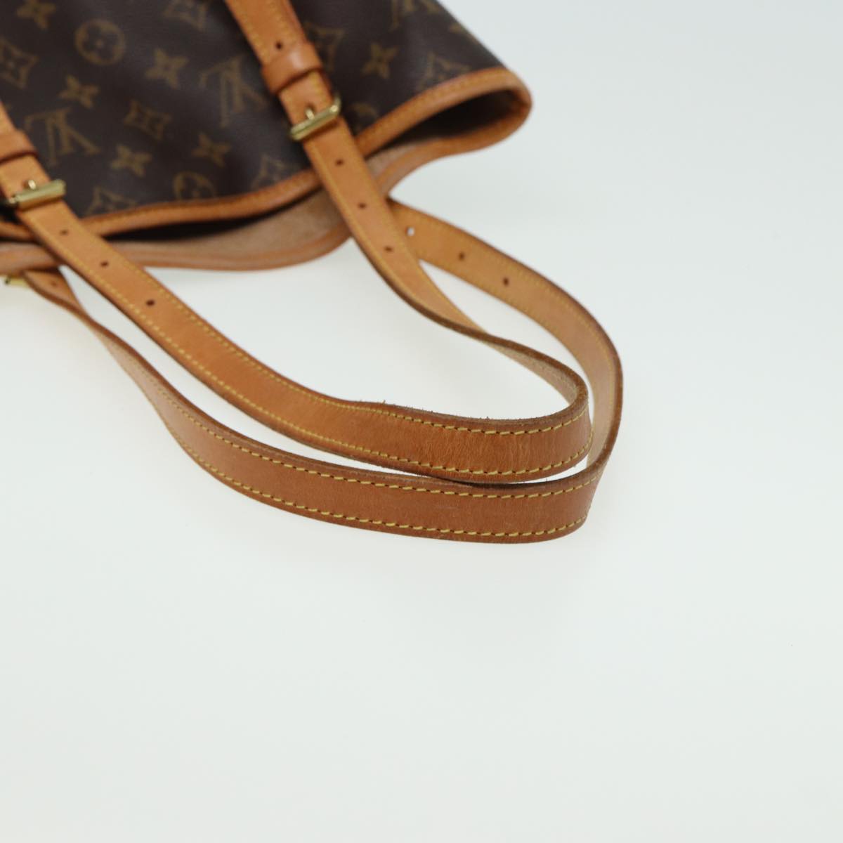 LOUIS VUITTON Monogram Bucket GM Shoulder Bag M42236 LV Auth 81288