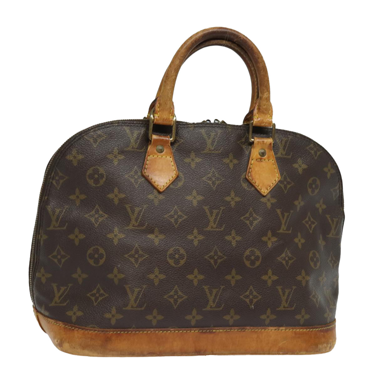 LOUIS VUITTON Monogram Alma Hand Bag M51130 LV Auth 81298