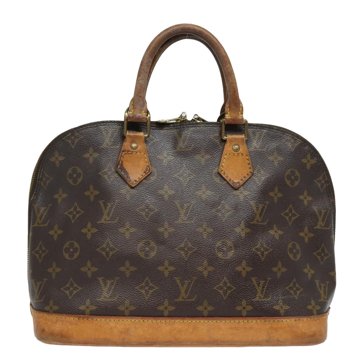 LOUIS VUITTON Monogram Alma Hand Bag M51130 LV Auth 81299