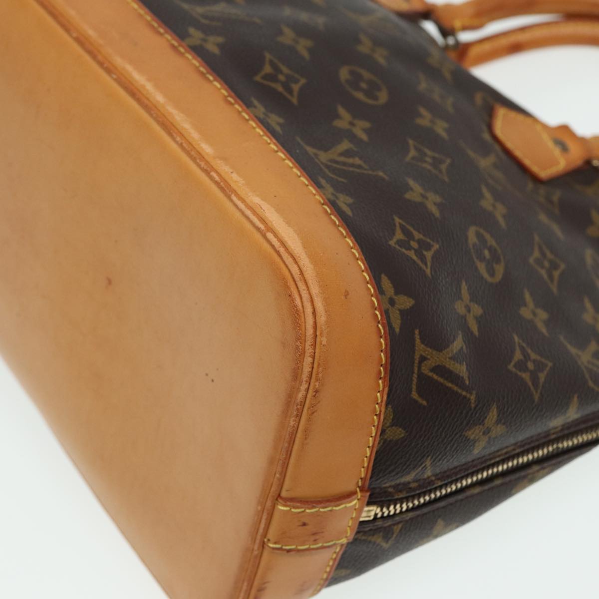 LOUIS VUITTON Monogram Alma Hand Bag M51130 LV Auth 81300