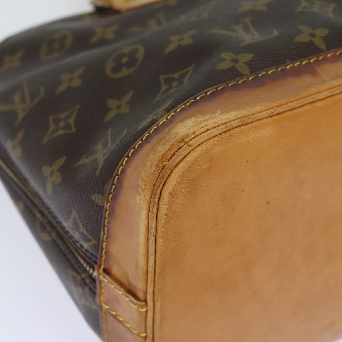 LOUIS VUITTON Monogram Alma Hand Bag M51130 LV Auth 81301