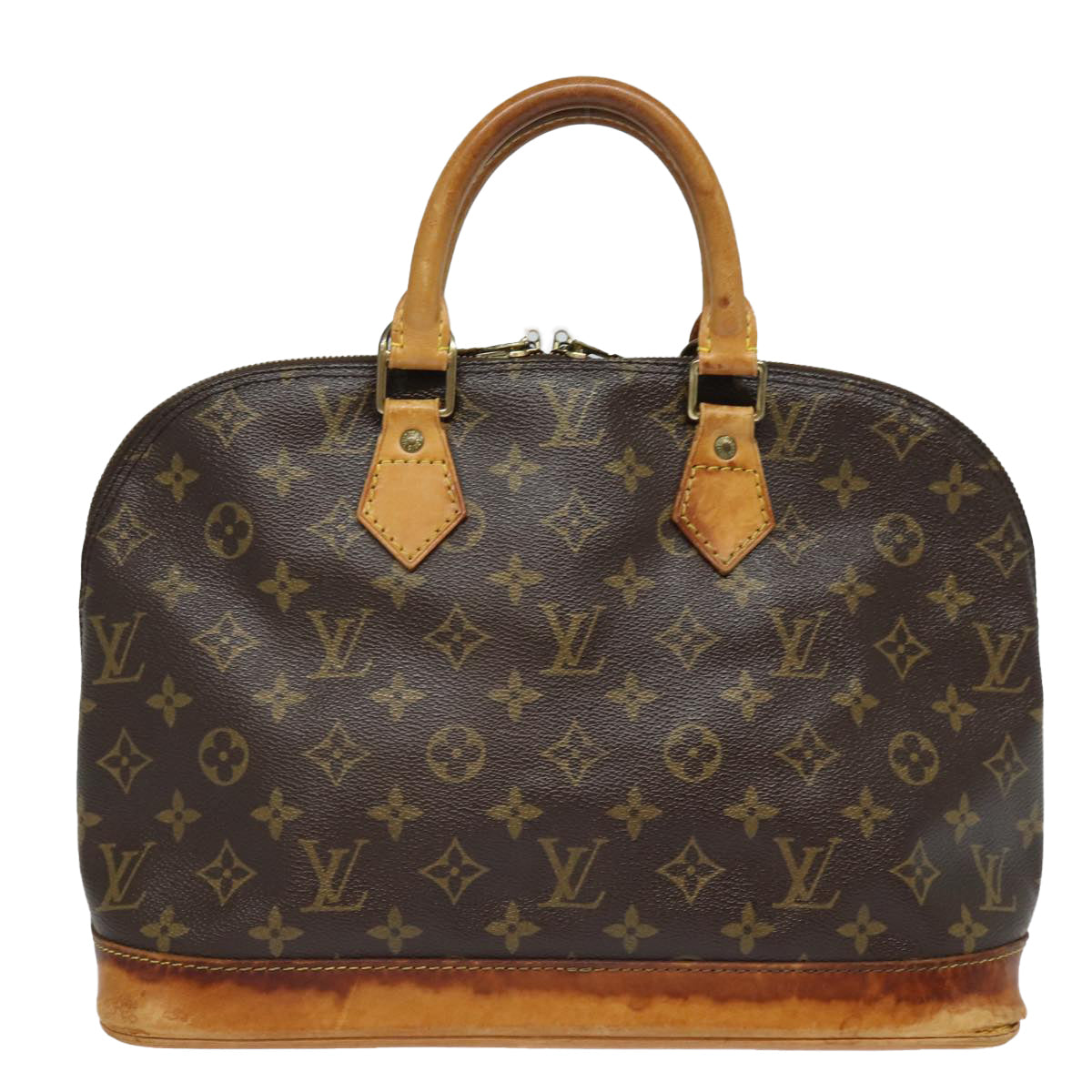 LOUIS VUITTON Monogram Alma Hand Bag M51130 LV Auth 81301