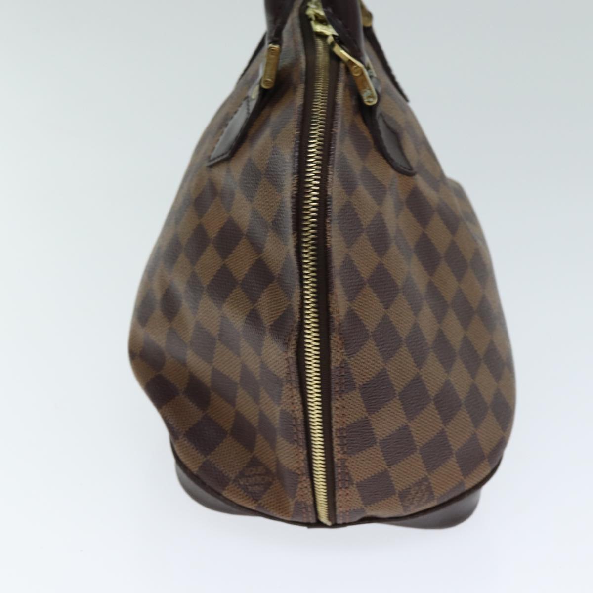 LOUIS VUITTON Damier Ebene Alma Hand Bag N51131 LV Auth 81303