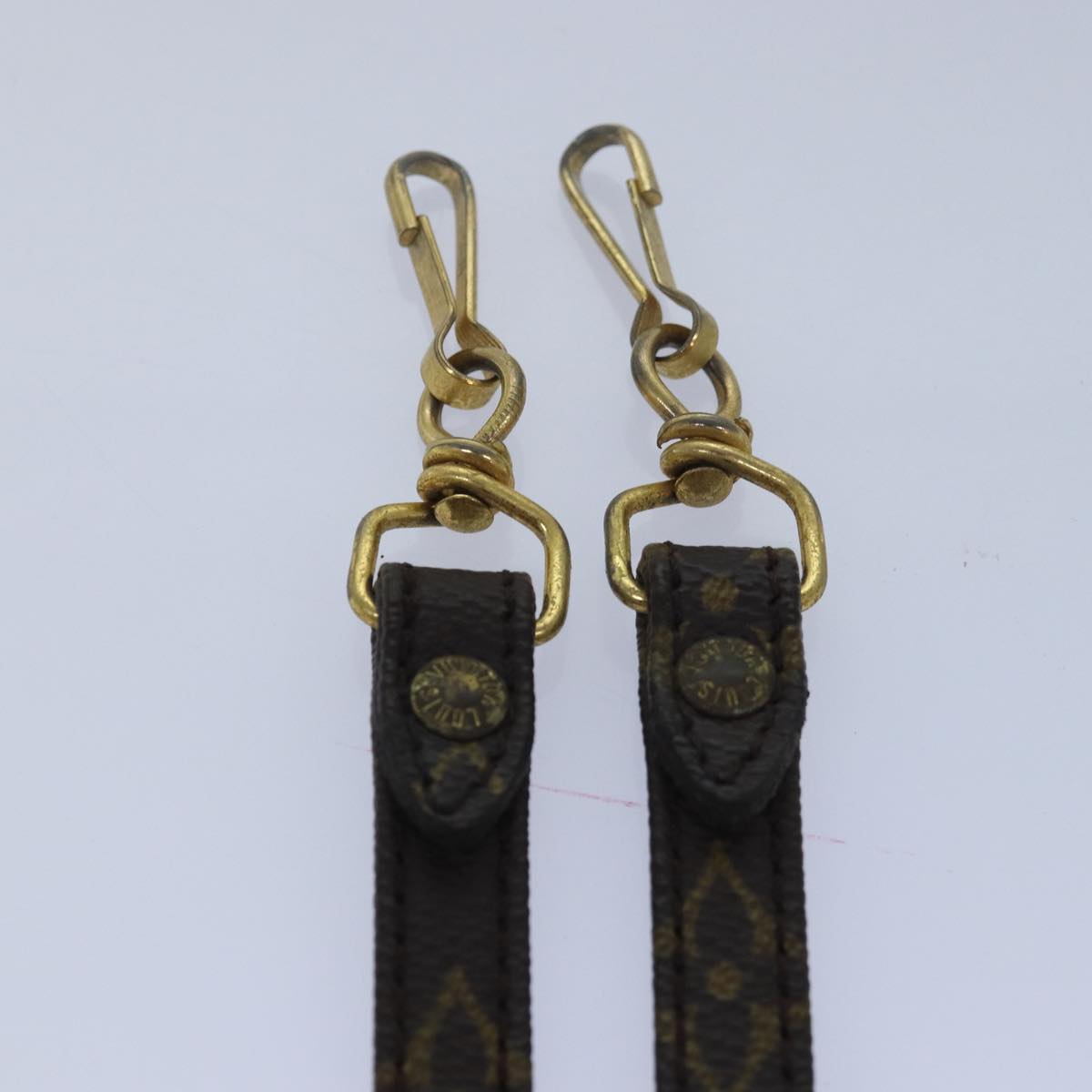 LOUIS VUITTON Monogram Shoulder Strap 47.2"" LV Auth 81308