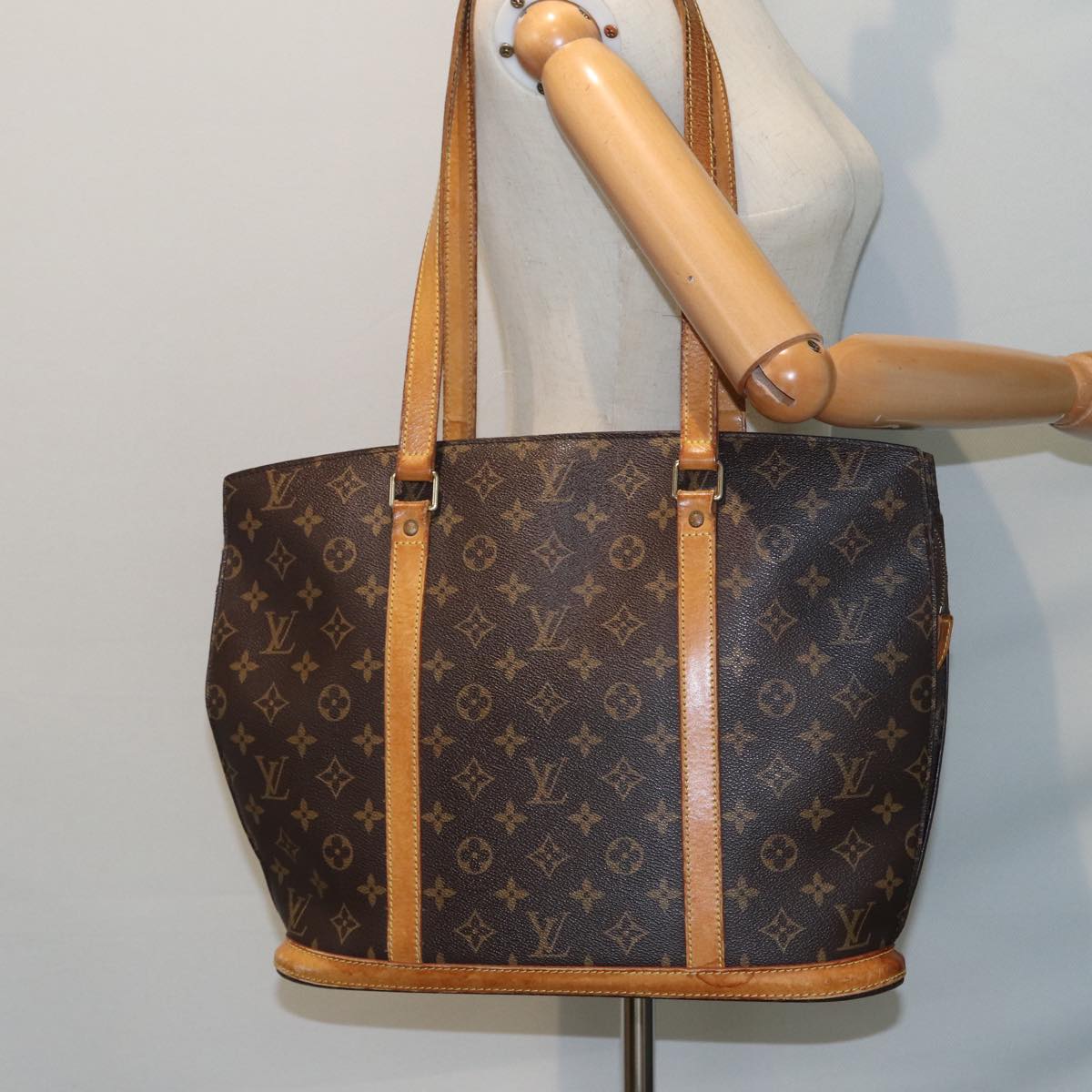 LOUIS VUITTON Monogram Babylone Tote Bag M51102 LV Auth 81316