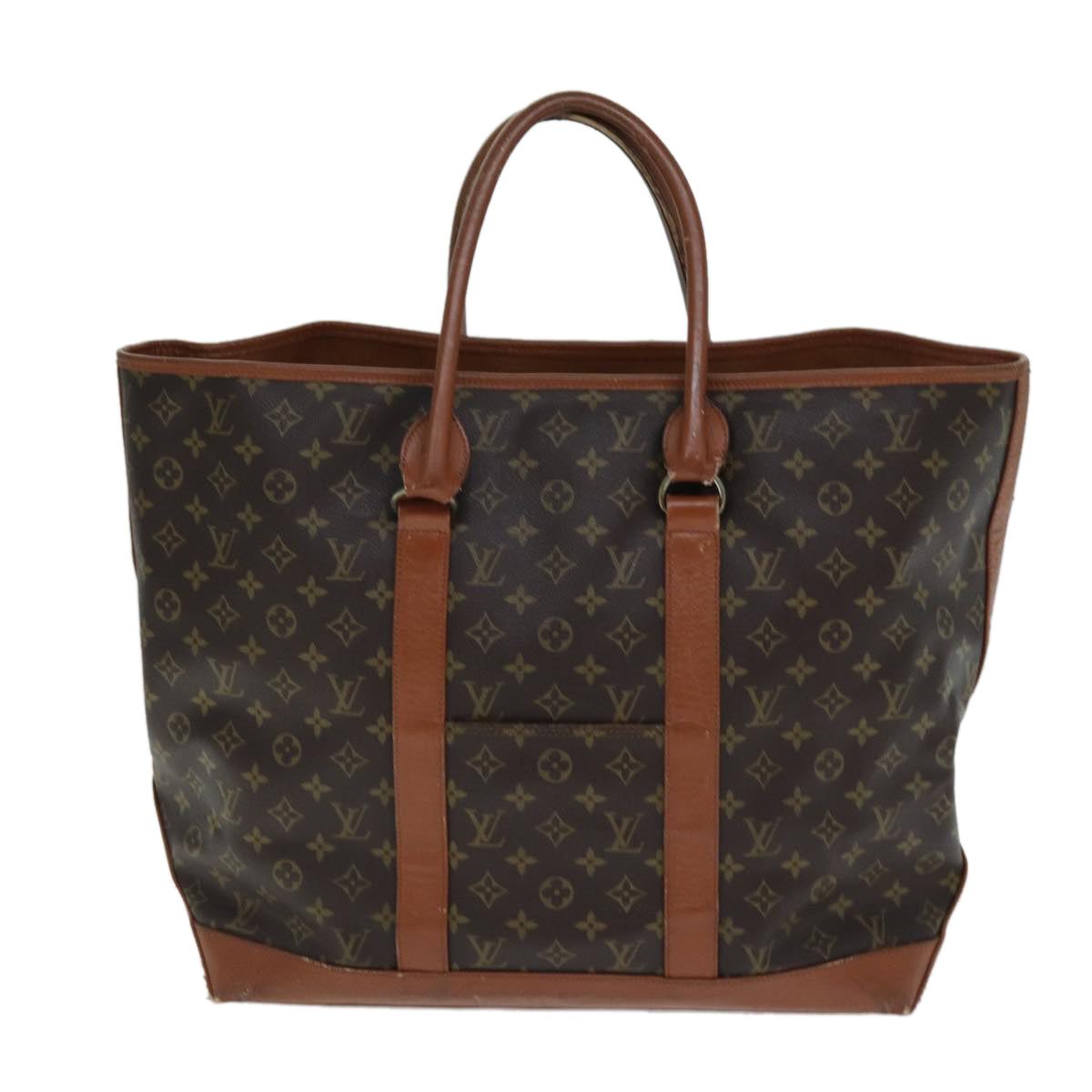 LOUIS VUITTON Monogram Sac Weekend GM Tote Bag M42420 LV Auth 81318 - 0