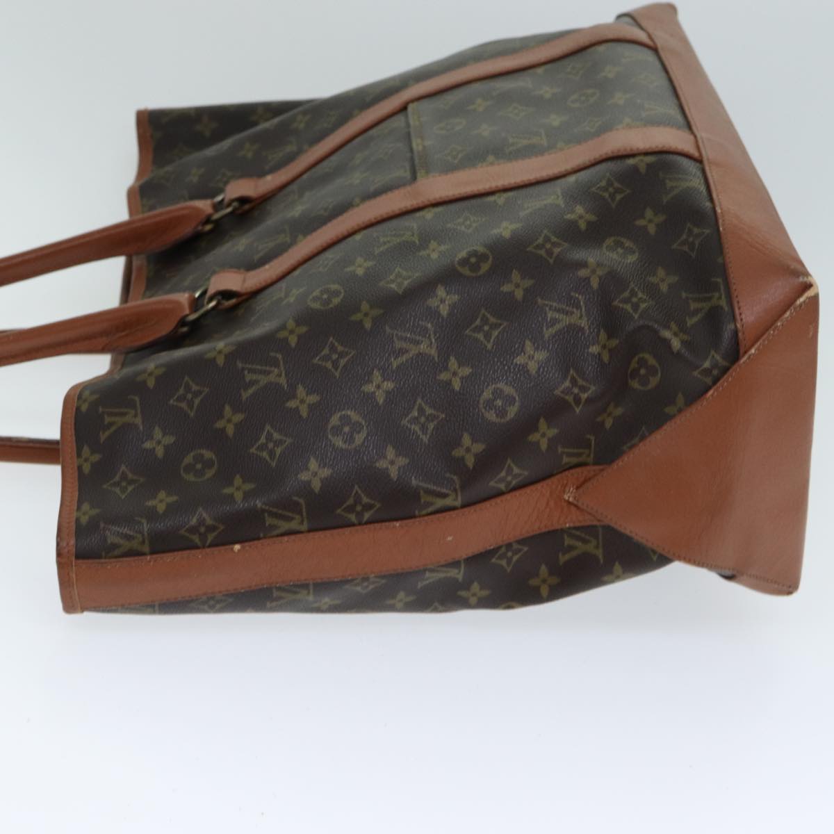 LOUIS VUITTON Monogram Sac Weekend GM Tote Bag M42420 LV Auth 81318