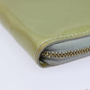 LOUIS VUITTON Monogram Vernis Eldridge Long Wallet Gris M91158 LV Auth 81320-14