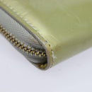 LOUIS VUITTON Monogram Vernis Eldridge Long Wallet Gris M91158 LV Auth 81320-17