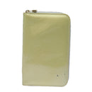 LOUIS VUITTON Monogram Vernis Eldridge Long Wallet Gris M91158 LV Auth 81320-13