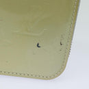LOUIS VUITTON Monogram Vernis Eldridge Long Wallet Gris M91158 LV Auth 81320-3
