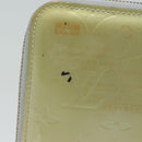 LOUIS VUITTON Monogram Vernis Eldridge Long Wallet Gris M91158 LV Auth 81320-4