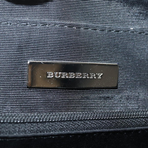 BURBERRY Nova Check Tote Bag Canvas Beige Auth 81323