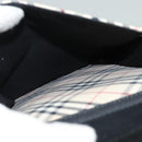 BURBERRY Nova Check Tote Bag Canvas Beige Auth 81323-23