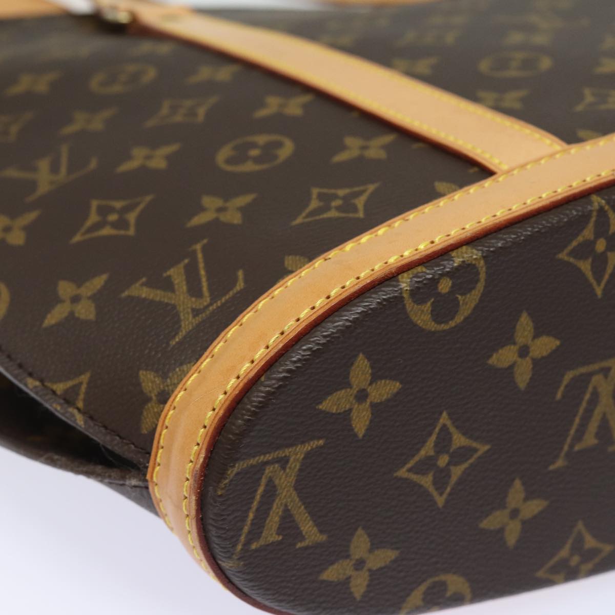 LOUIS VUITTON Monogram Babylone Tote Bag M51102 LV Auth 81349