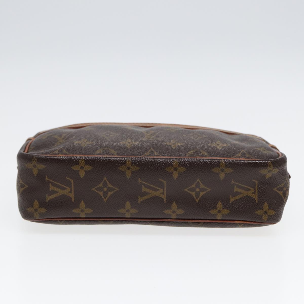 LOUIS VUITTON Monogram Compiegne 23 Clutch Bag M51847 LV Auth 81358