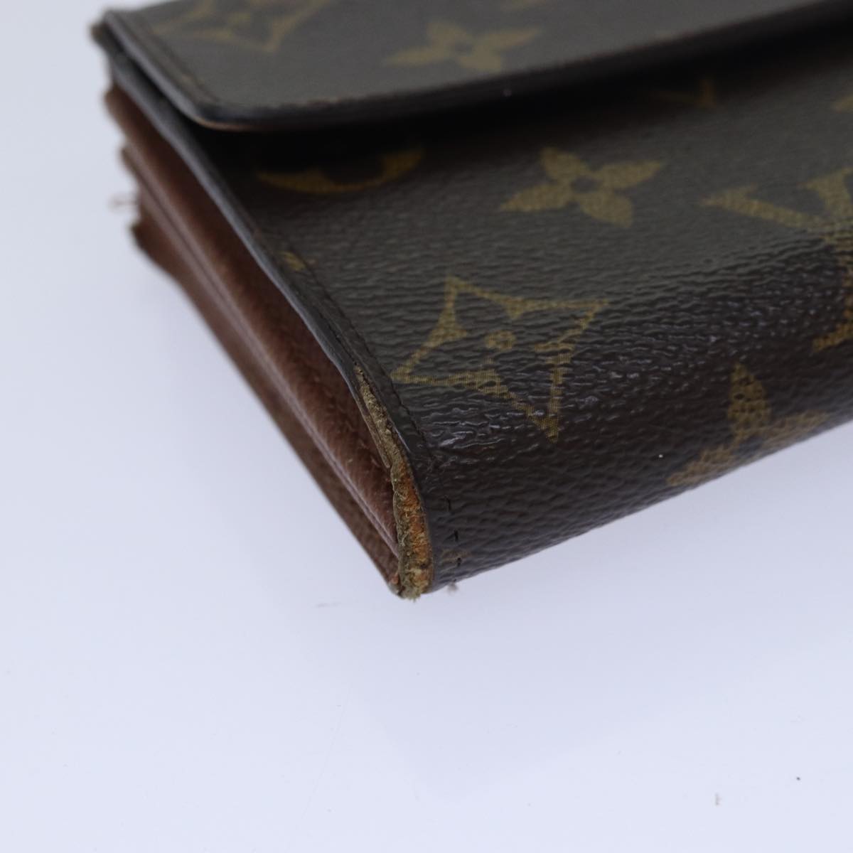 LOUIS VUITTON Monogram Portefeuille Sarah Long Wallet M60531 LV Auth 81362