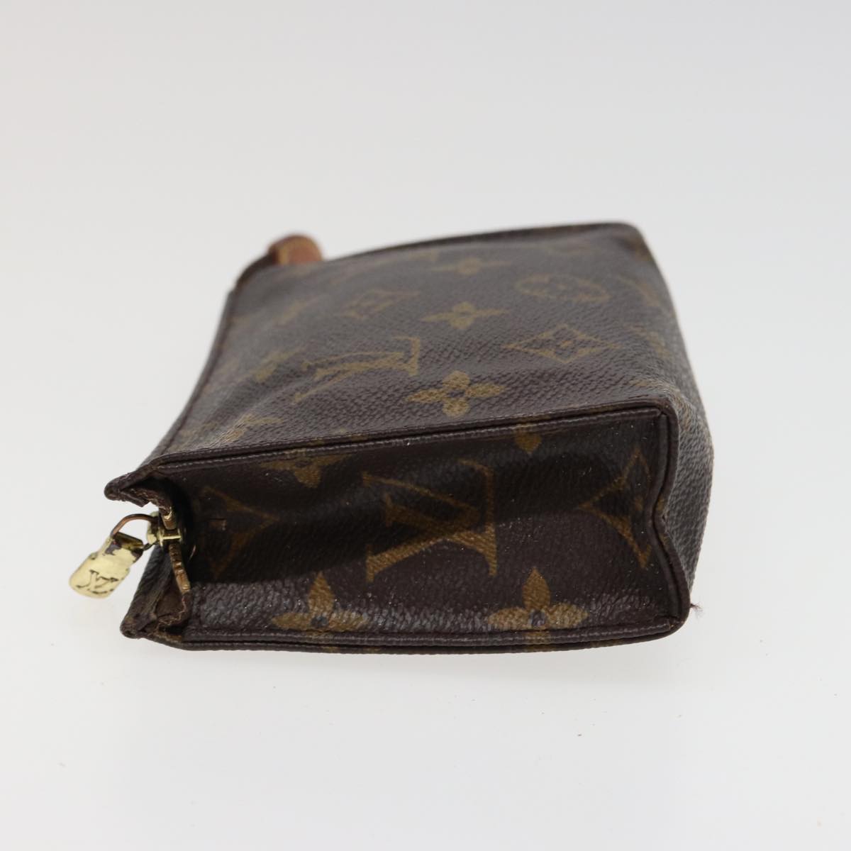 LOUIS VUITTON Monogram Poche Toilette 15 Pouch M47546 LV Auth 81374