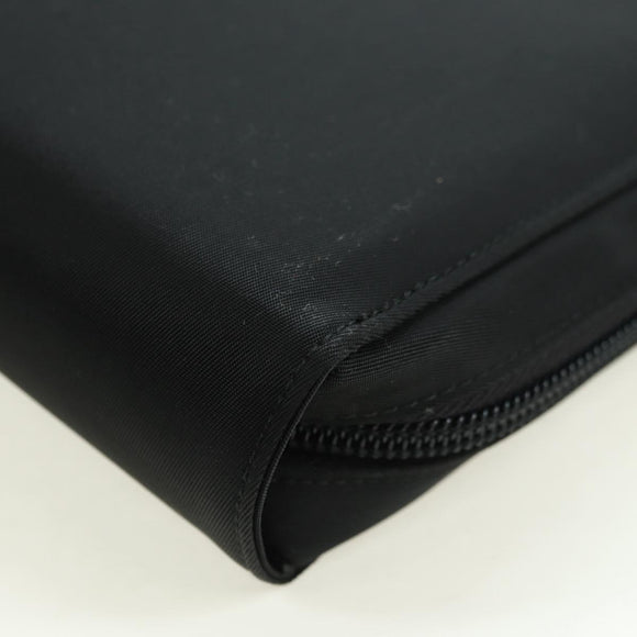PRADA Mini Disc Case Nylon Black Auth 81379