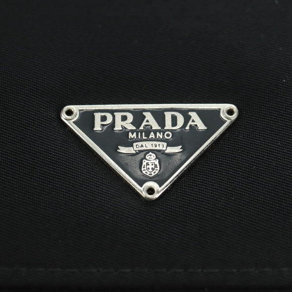 PRADA Mini Disc Case Nylon Black Auth 81379