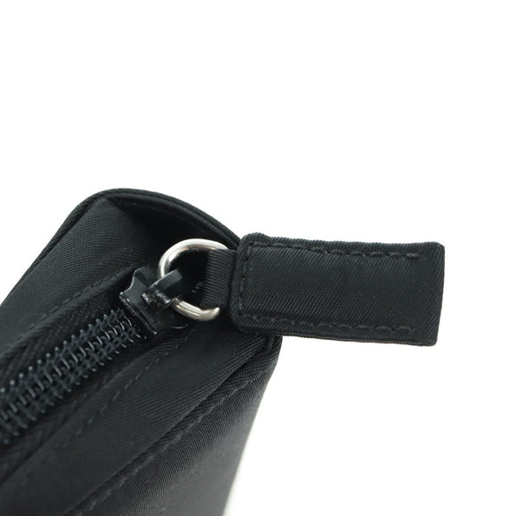 PRADA Mini Disc Case Nylon Black Auth 81379