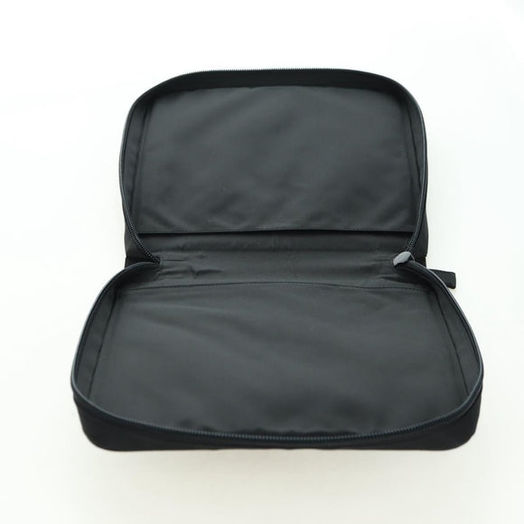 PRADA Mini Disc Case Nylon Black Auth 81379