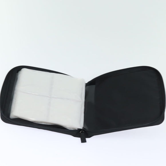 PRADA MiniDisc Case Nylon Black Auth 81379V