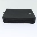PRADA MiniDisc Case Nylon Black Auth 81379V-3