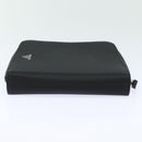 PRADA MiniDisc Case Nylon Black Auth 81379V-4