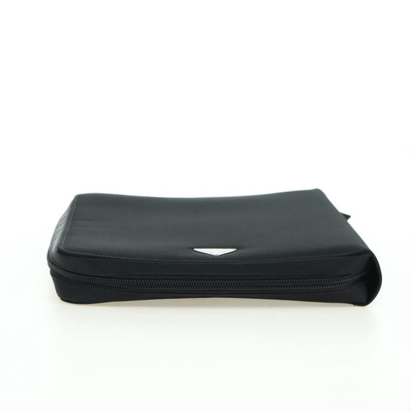 PRADA Mini Disc Case Nylon Black Auth 81379