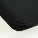 PRADA Mini Disc Case Nylon Black Auth 81379-14