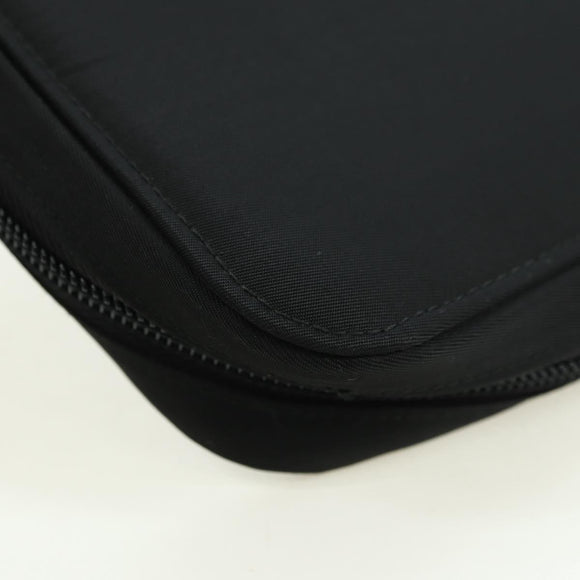PRADA Mini Disc Case Nylon Black Auth 81379