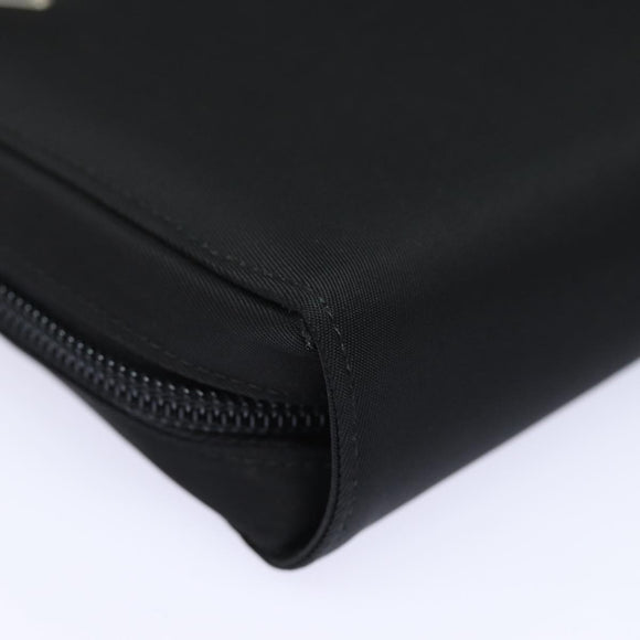 PRADA MiniDisc Case Nylon Black Auth 81379V