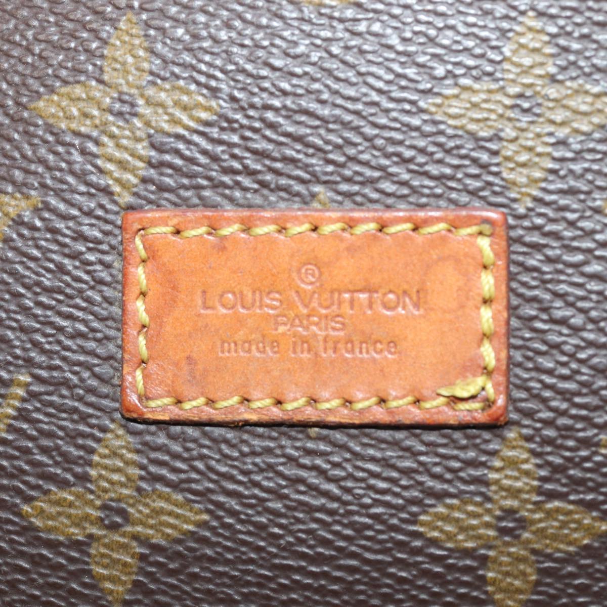 LOUIS VUITTON Monogram Saumur 35 Shoulder Bag M42254 LV Auth 81387