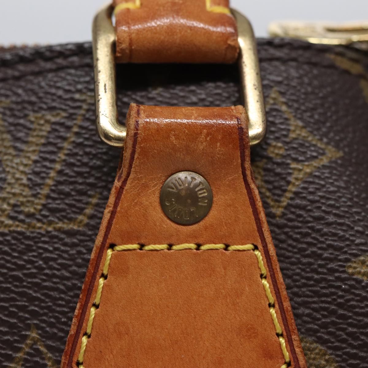 LOUIS VUITTON Monogram Alma Hand Bag M51130 LV Auth 81398