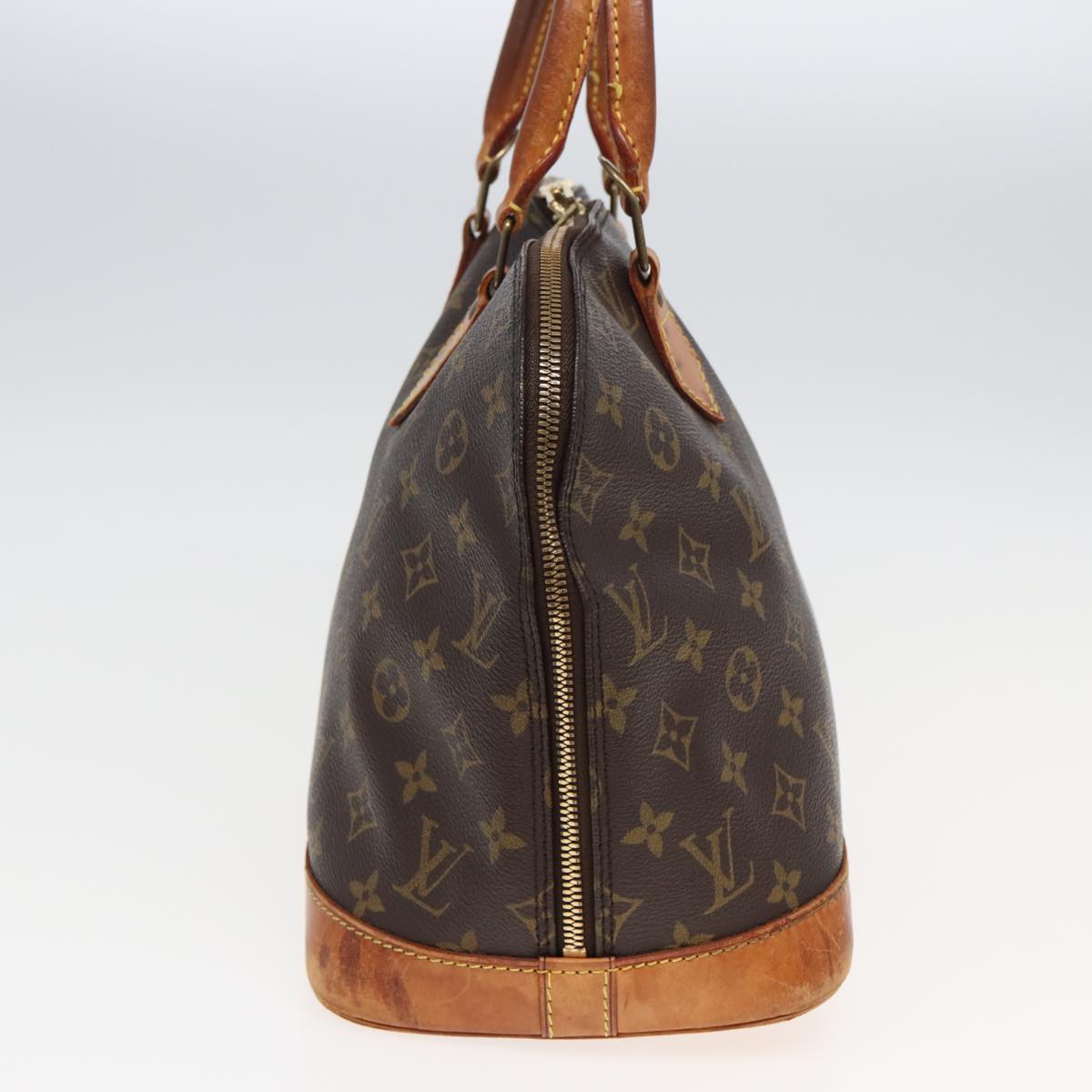 LOUIS VUITTON Monogram Alma Hand Bag M51130 LV Auth 81398