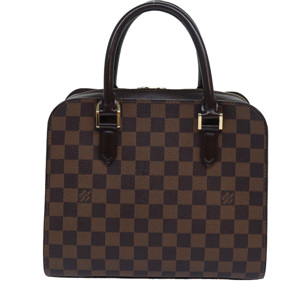 LOUIS VUITTON Damier Ebene Triana Hand Bag N51155 LV Auth 81399 - 0