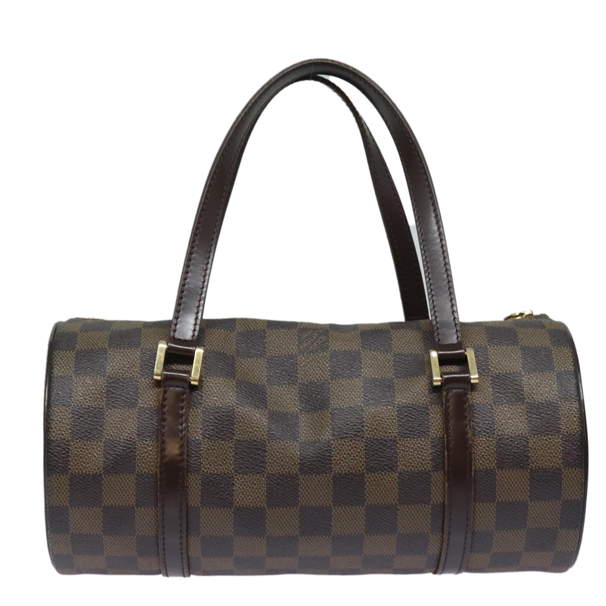 LOUIS VUITTON Damier Ebene Papillon 30 Hand Bag N51303 LV Auth 81402