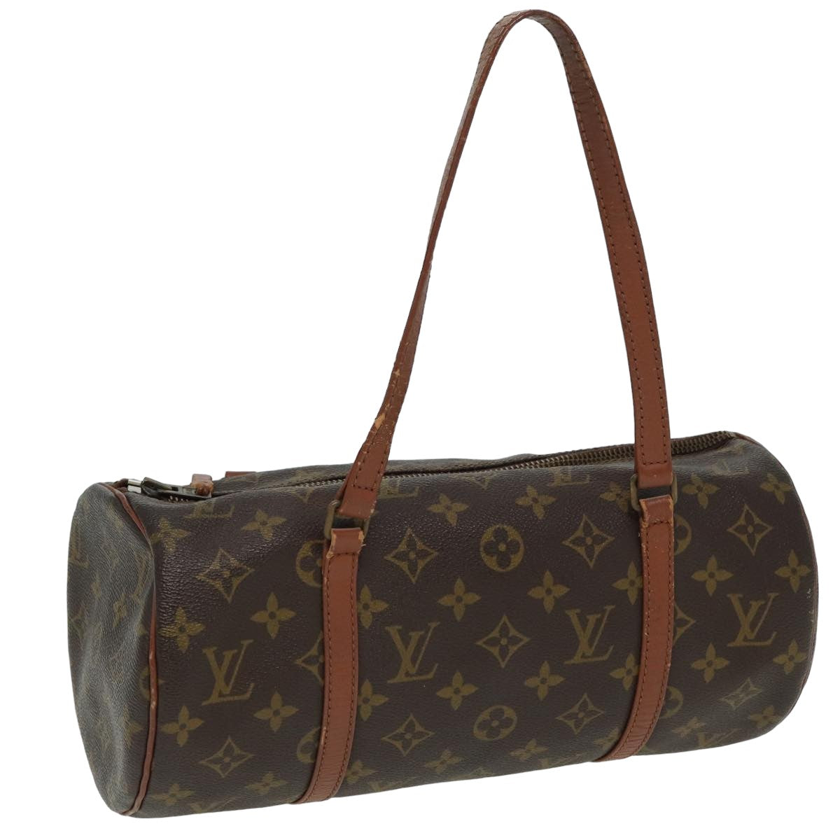 LOUIS VUITTON Monogram Papillon 30 Hand Bag Vintage M51385 LV Auth 81403